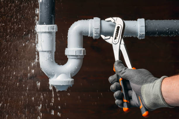 Professional Drain Cleaning technician working in Hollis, NH